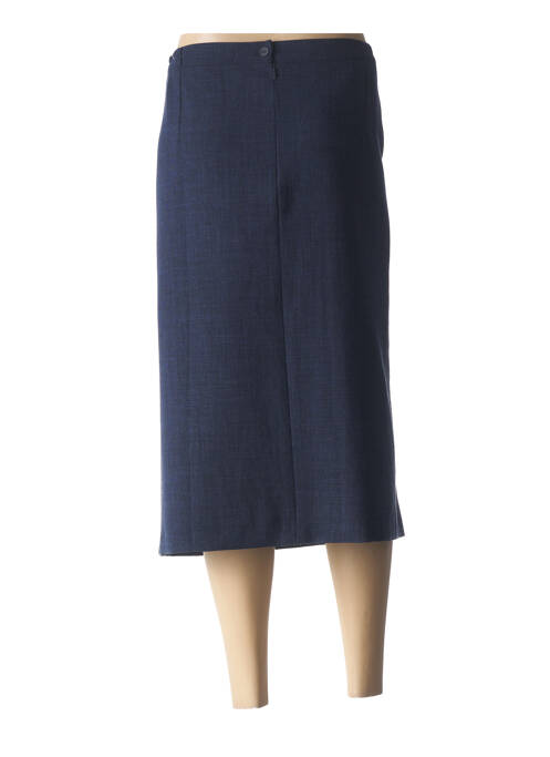 Fustă midi albastru GEVANA femeie