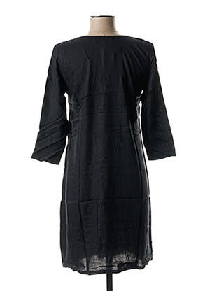 Rochie midi mâneci 3/4 mâneci 3/4 negru BAMBOO'S femeie