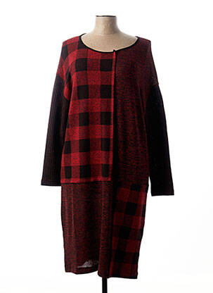 Rochie pulover roșu KOKOMARINA femeie