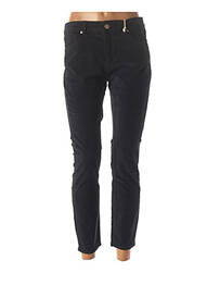 Pantalon 7/8 elasticitate talie joasă albastru BSB femme