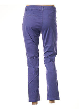 Pantalon drept elasticitate talie joasă violet FRACOMINA femeie