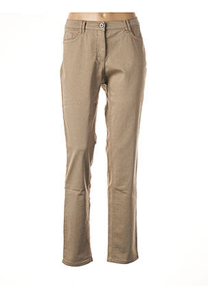 Pantalon drept bej STARK femeie