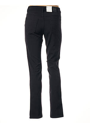 Pantalon drept elasticitate talie înaltă negru PARA MI femeie