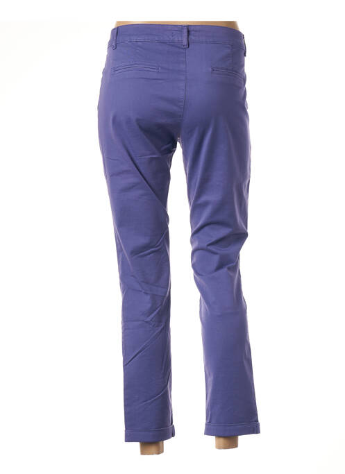 Pantalon drept violet FRACOMINA femeie