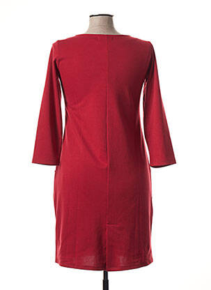 Rochie midi mâneci 3/4 mâneci 3/4 roșu CHATELET femeie