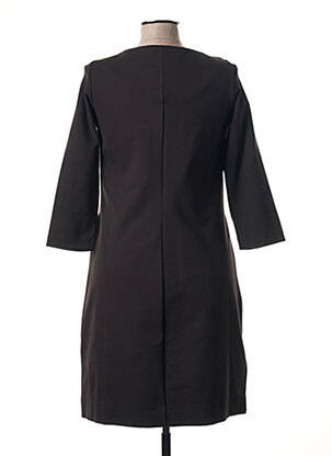 Rochie midi mâneci lungi mâneci lungi negru SANDWICH femeie