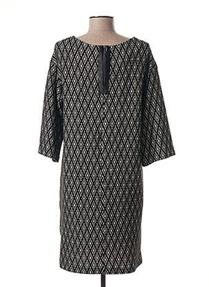 Rochie midi mâneci lungi mâneci lungi negru POUSSIERE D'ETOLE femeie