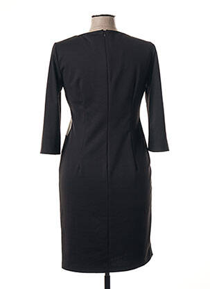 Rochie midi mâneci 3/4 mâneci 3/4 gri POUSSIERE D'ETOLE femeie