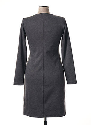 Rochie midi mâneci lungi mâneci lungi gri SANDWICH femeie