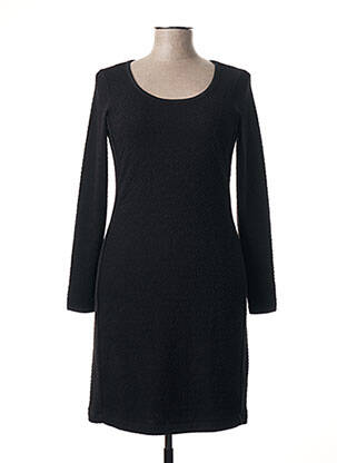 Rochie midi mâneci lungi mâneci lungi negru SANDWICH femeie