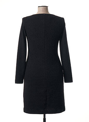 Rochie midi mâneci lungi mâneci lungi negru SANDWICH femeie