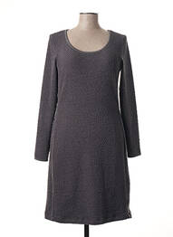 Rochie midi mâneci lungi mâneci lungi gri SANDWICH femme