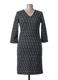 Rochie midi mâneci 3/4 mâneci 3/4 negru LA FEE MARABOUTEE femme