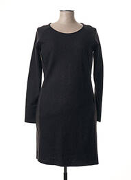Rochie midi mâneci lungi mâneci lungi negru SANDWICH femeie