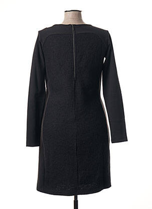 Rochie midi mâneci lungi mâneci lungi negru SANDWICH femeie
