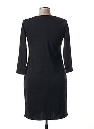 Rochie midi mâneci lungi mâneci lungi negru CHATELET femeie