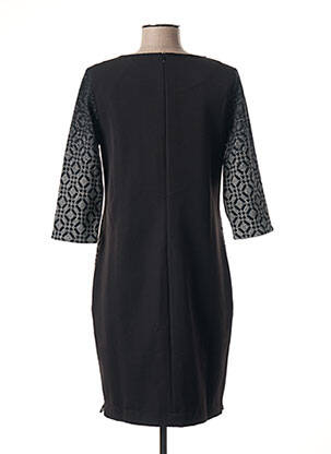 Rochie midi mâneci lungi mâneci lungi gri NINATI femeie