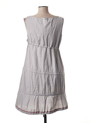 Rochie midi fără mâneci fără mâneci gri MCP femeie