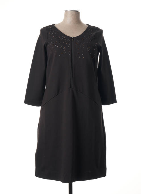 Rochie midi negru SANDWICH femeie