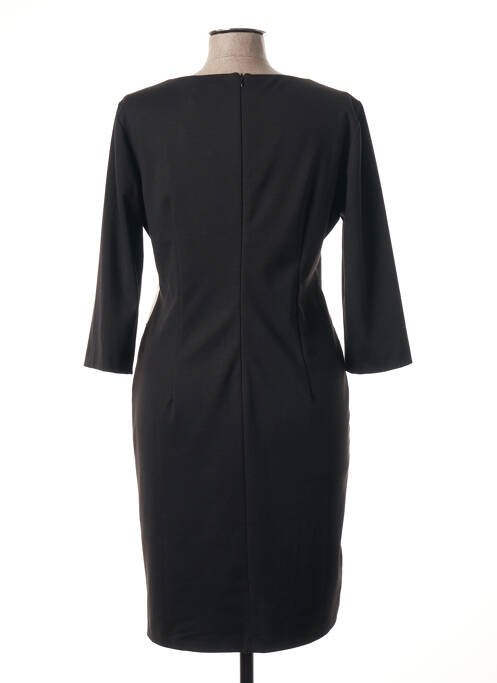 Rochie midi mâneci 3/4 mâneci 3/4 gri POUSSIERE D'ETOLE femme