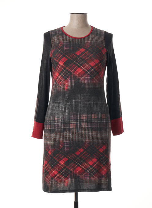 Rochie midi gri CHATELET femeie