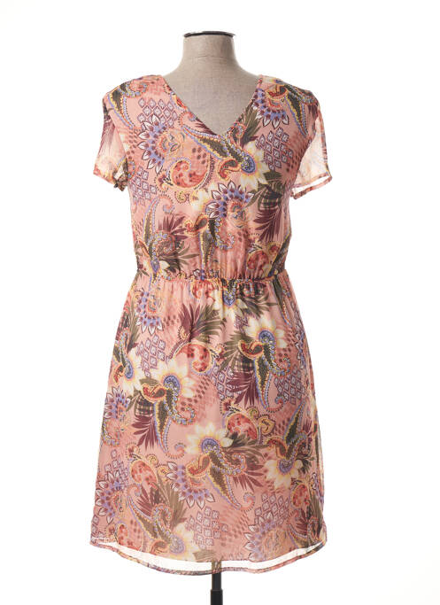 Rochie midi portocaliu LA FEE MARABOUTEE femeie