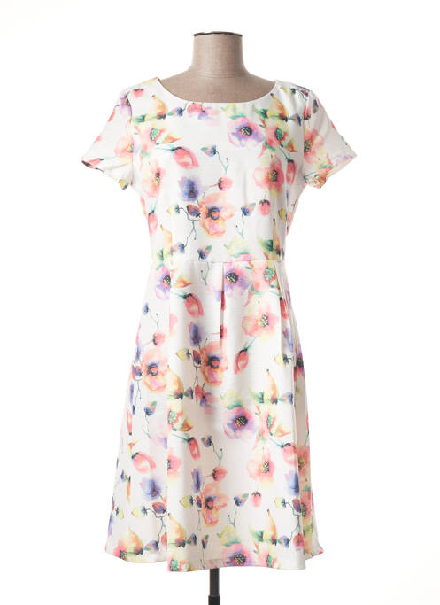 Rochie midi alb SMASHED LEMON femeie