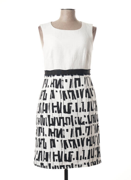 Rochie midi alb CAMELOT femeie