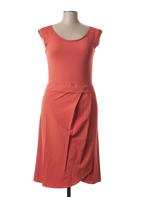 Rochie midi portocaliu CREA CONCEPT femeie