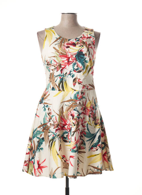 Rochie midi alb LA FEE MARABOUTEE femeie