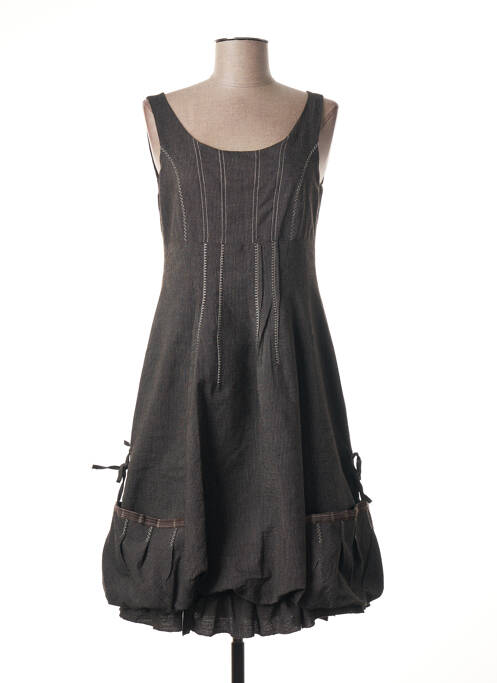 Rochie midi maro COCO MENTHE femeie