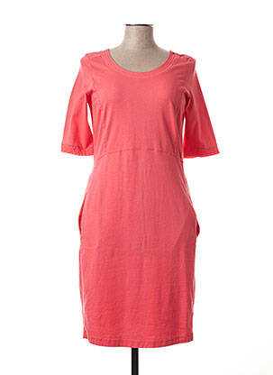 Rochie midi mâneci 3/4 mâneci 3/4 roșu SANDWICH femeie