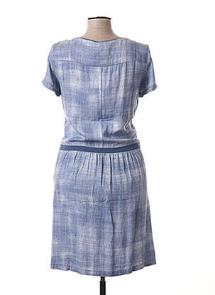 Rochie midi mâneci scurte mâneci scurte albastru SANDWICH femeie