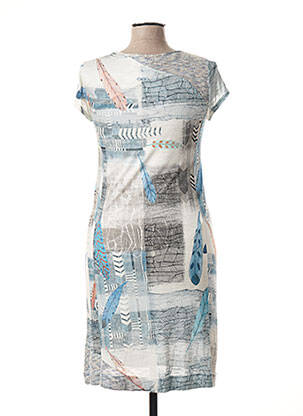 Rochie midi mâneci scurte mâneci scurte albastru CHATELET femeie