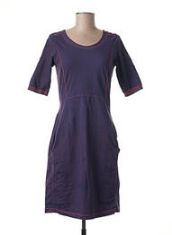 Rochie midi mâneci scurte mâneci scurte violet SANDWICH femeie