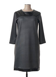 Rochie midi mâneci 3/4 mâneci 3/4 gri POUSSIERE D'ETOLE femeie