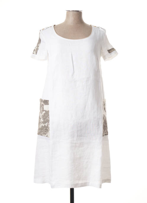 Rochie midi alb NINATI femeie