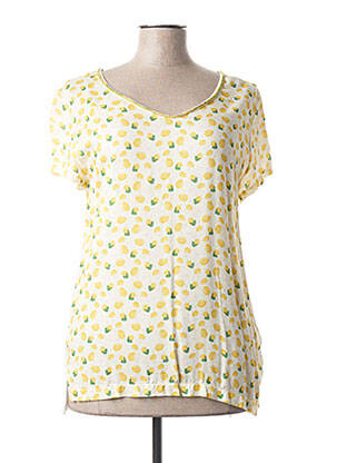 Tricou galben CAP JULUCA femeie