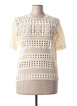 Tricou bej LA FEE MARABOUTEE femeie