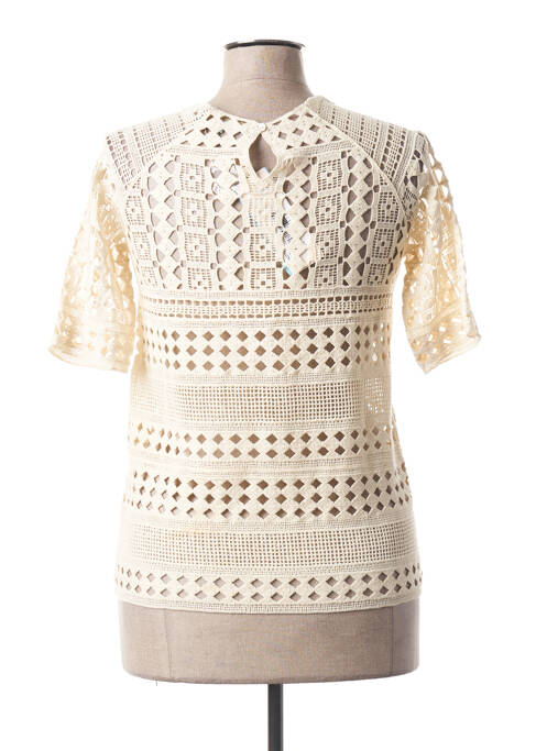 Tricou bej LA FEE MARABOUTEE femeie