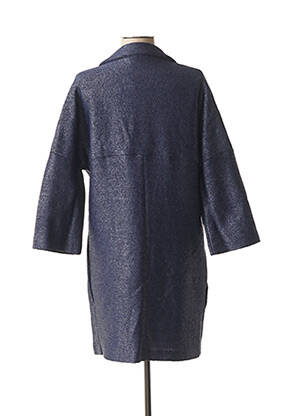 Jachete casual guler tip costum albastru POUSSIERE D'ETOLE femeie