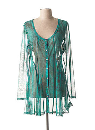 Tunică mâneci lungi verde GARELLA femeie