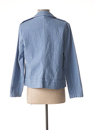 Jachete casual guler tip costum albastru LUNATISME femeie