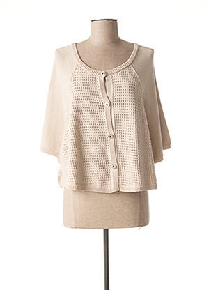 Vestă cu mâneci lungi bej LUNATISME femeie