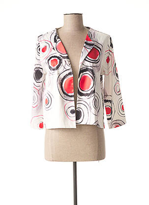 Jachete casual alb ANIMAPOP femeie