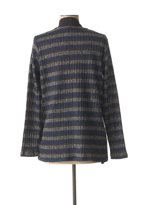 Vestă cu mâneci lungi albastru CHATELET femeie