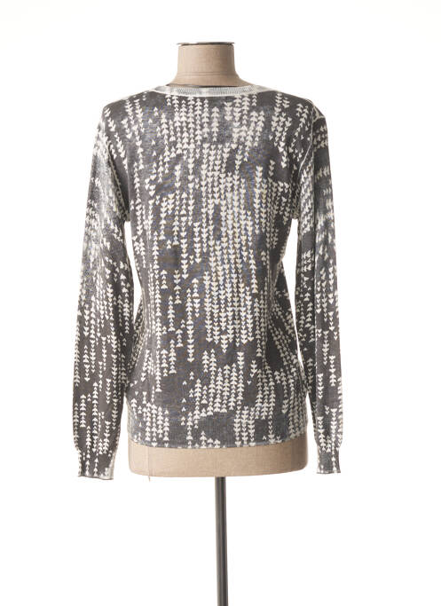 Vestă cu mâneci lungi gri SANDWICH femeie