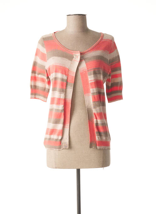 Vestă cu mâneci scurte roz SANDWICH femeie