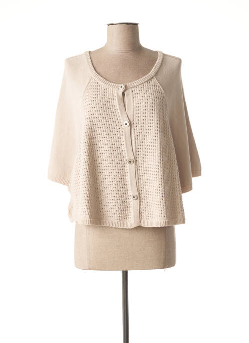 Vestă cu mâneci lungi bej LUNATISME femeie