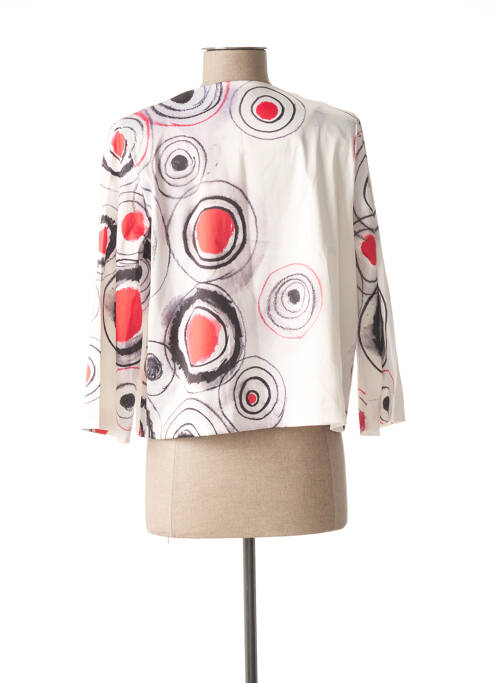 Jachete casual alb ANIMAPOP femeie